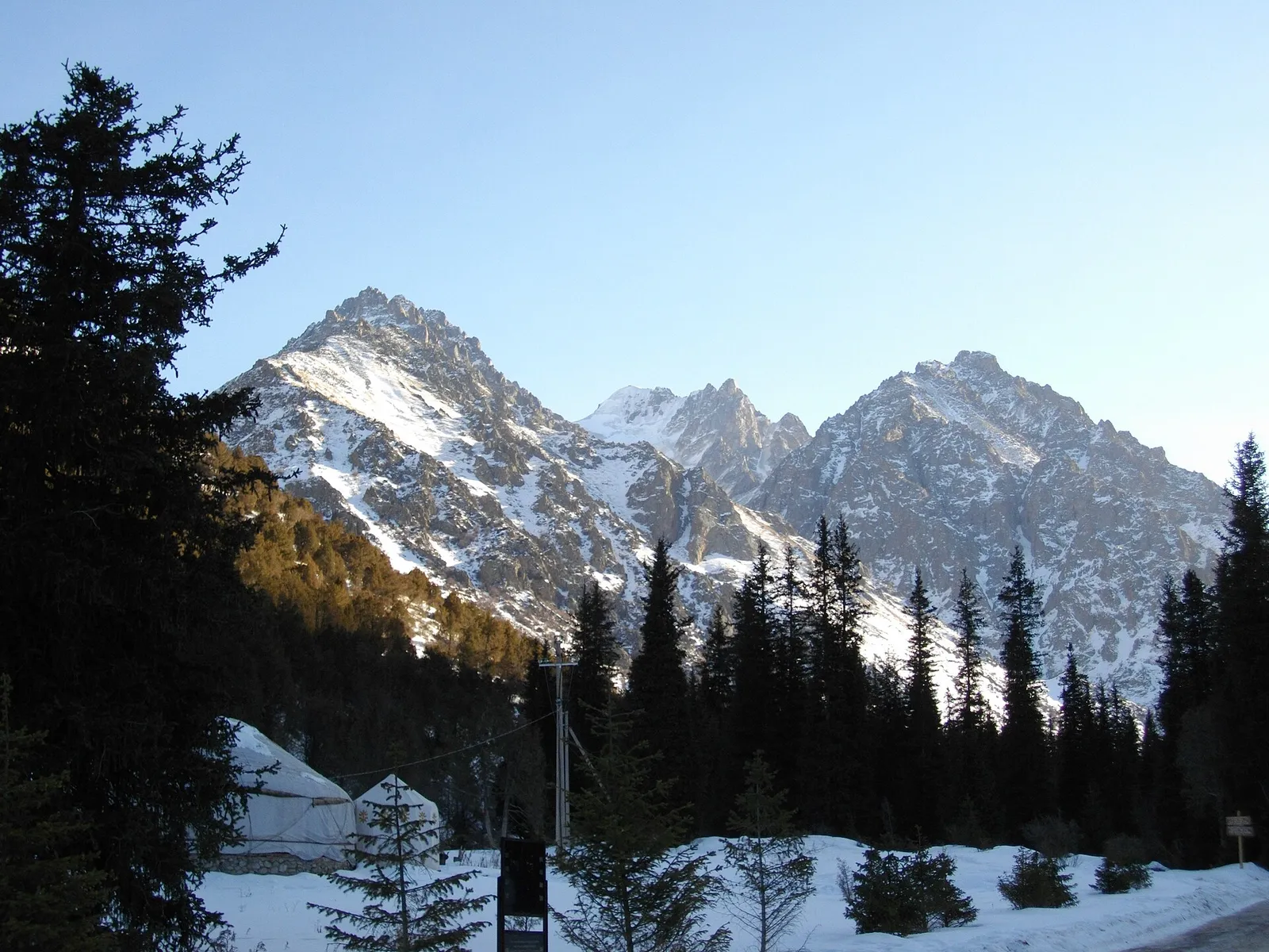 Ala-Archa national park near Bishkek
