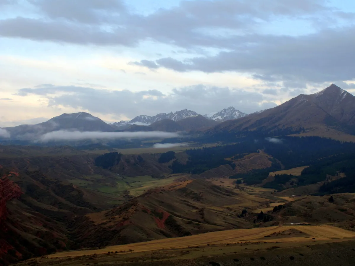 Altyn-Arashan valley with its hot springs