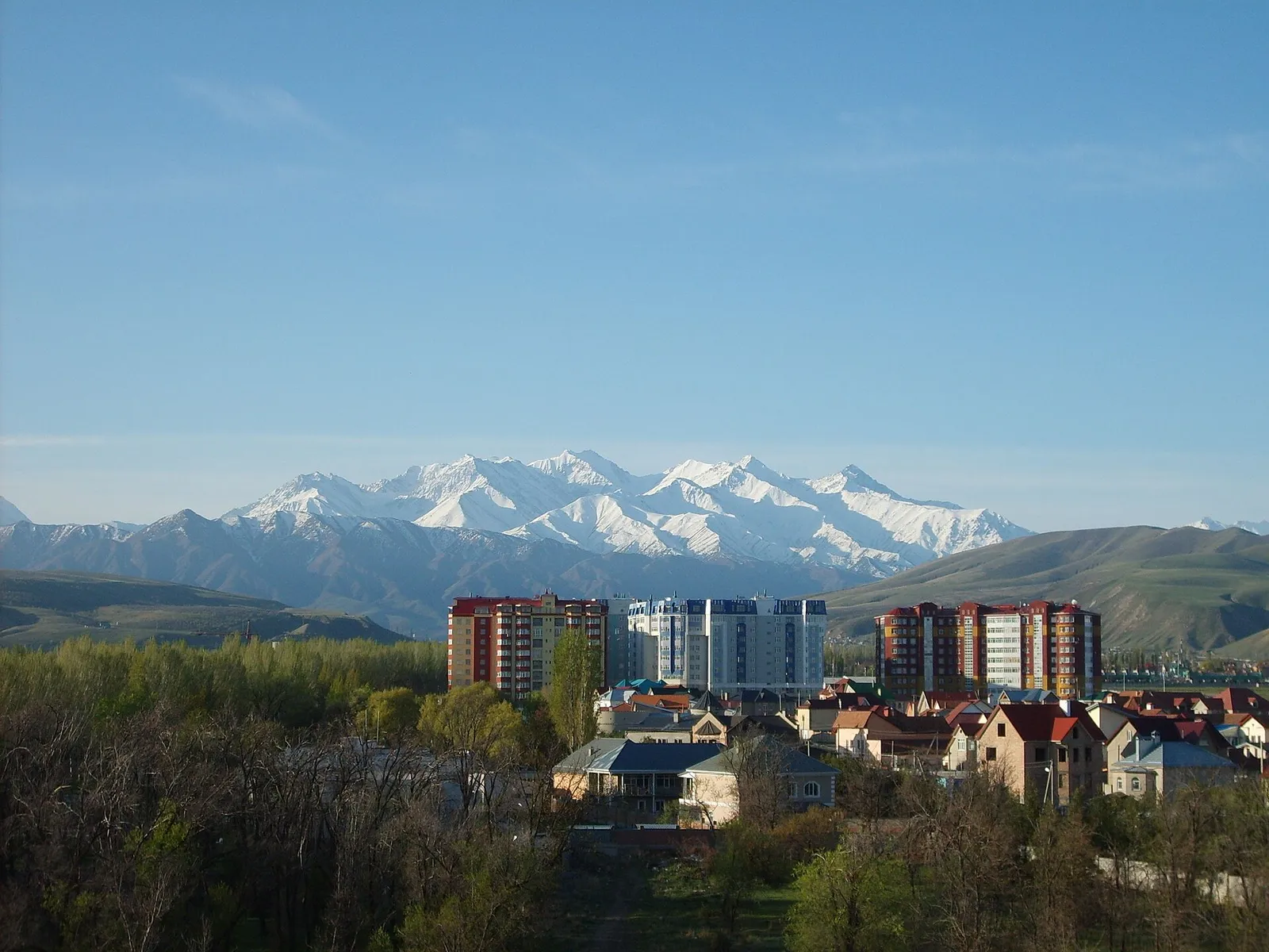 Ala-Too square in the centre of Bishkek