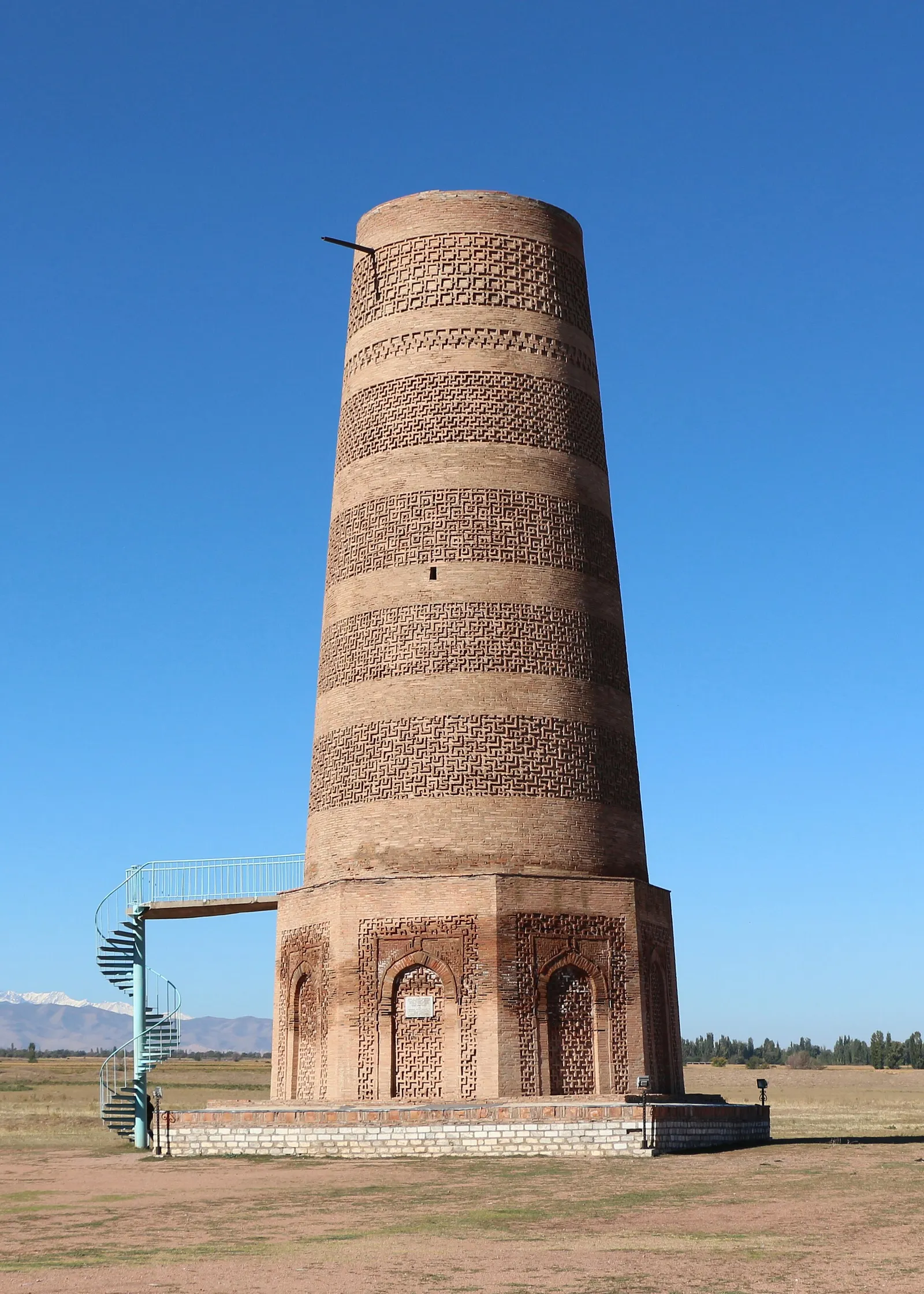 Burana Tower, a brick minaret in the Chuy Valley