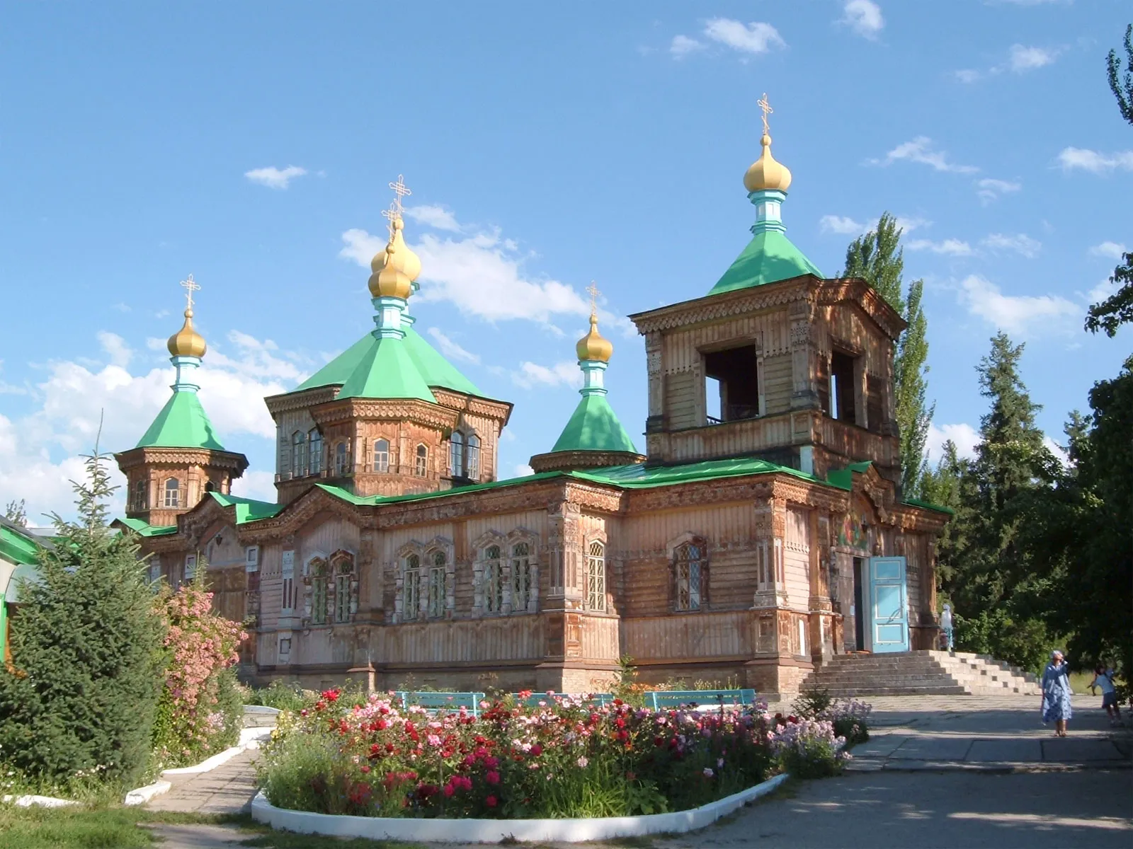 Karakol, the town at the eastern end of Issyk-Kul