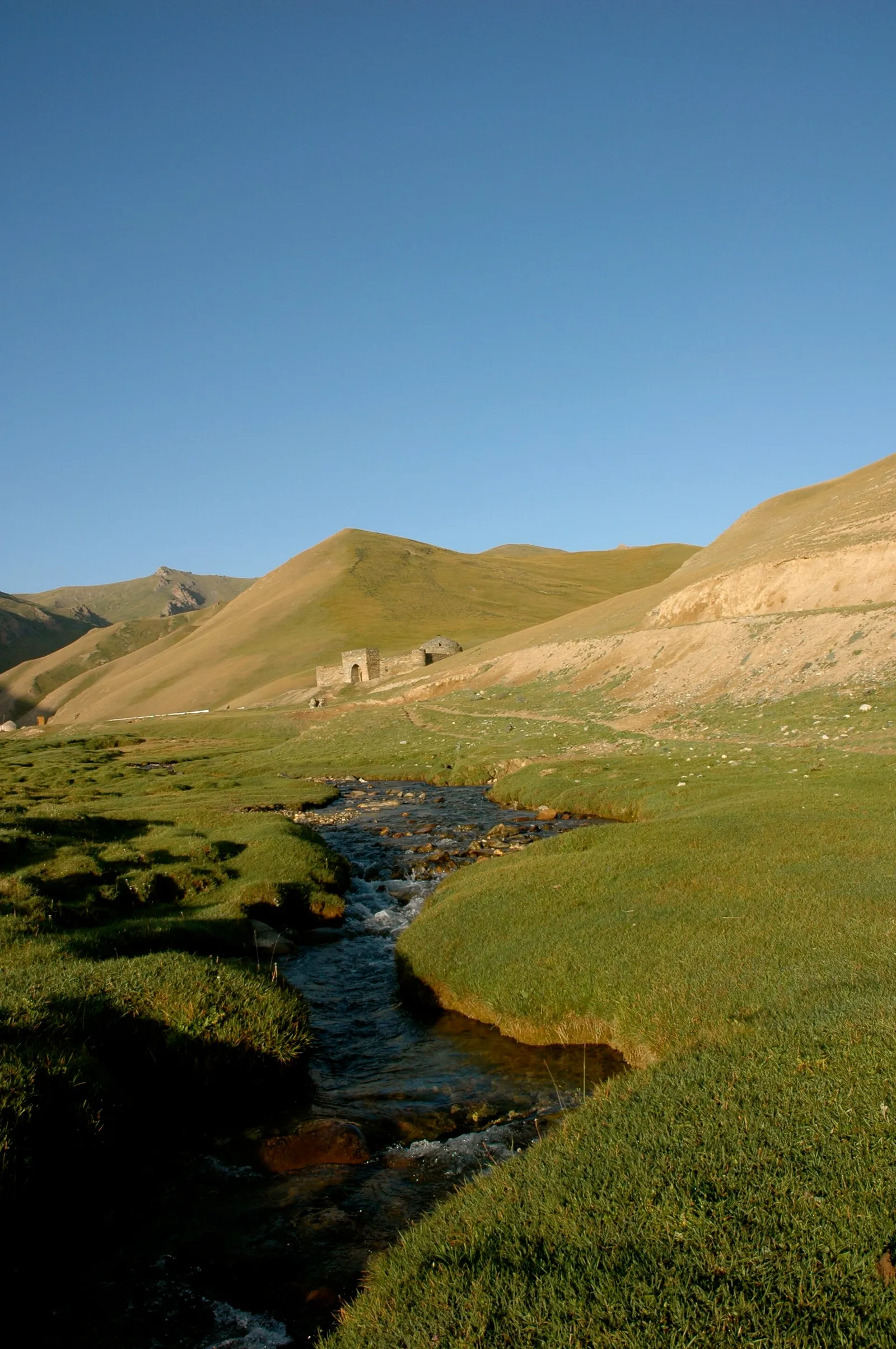 Tash-Rabat, a stone caravanserai on the old Silk Road